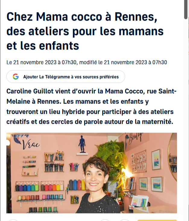Article Ouest France