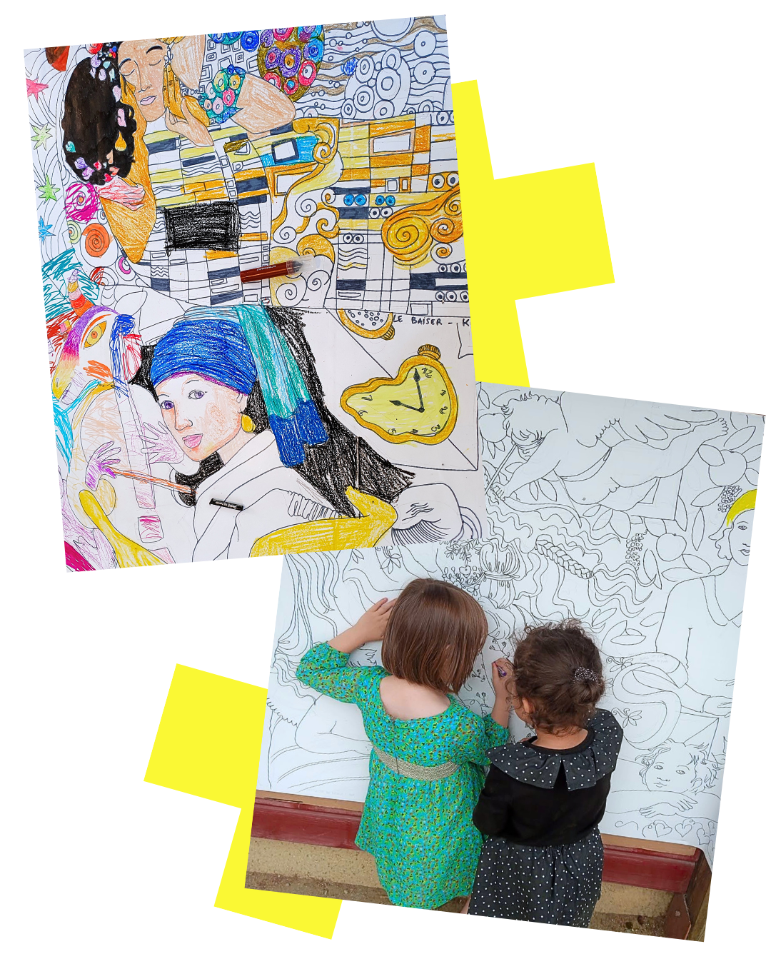 Visuel Coloriage géant participatif