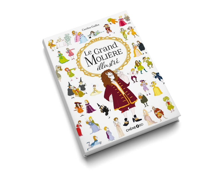 Visuel livre Le Grand Molière illustré