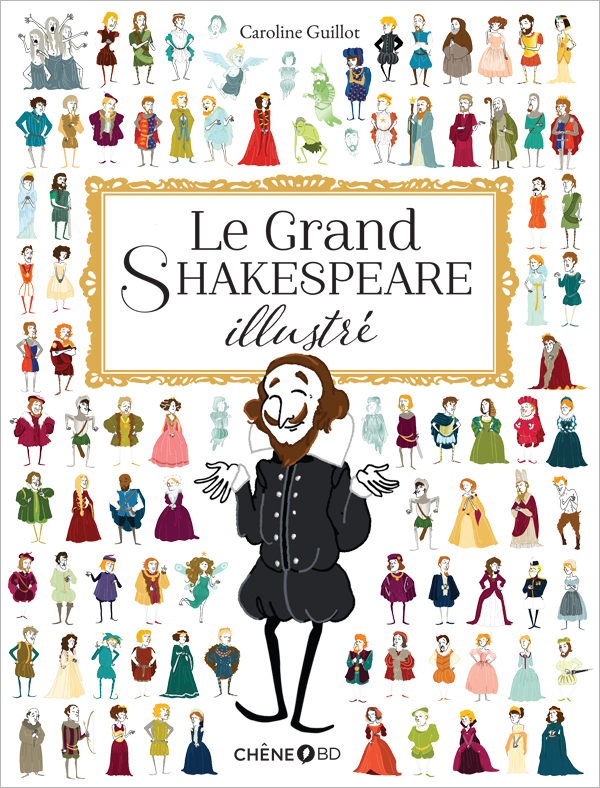 Visuel couverture le Grand Shakespeare illustré